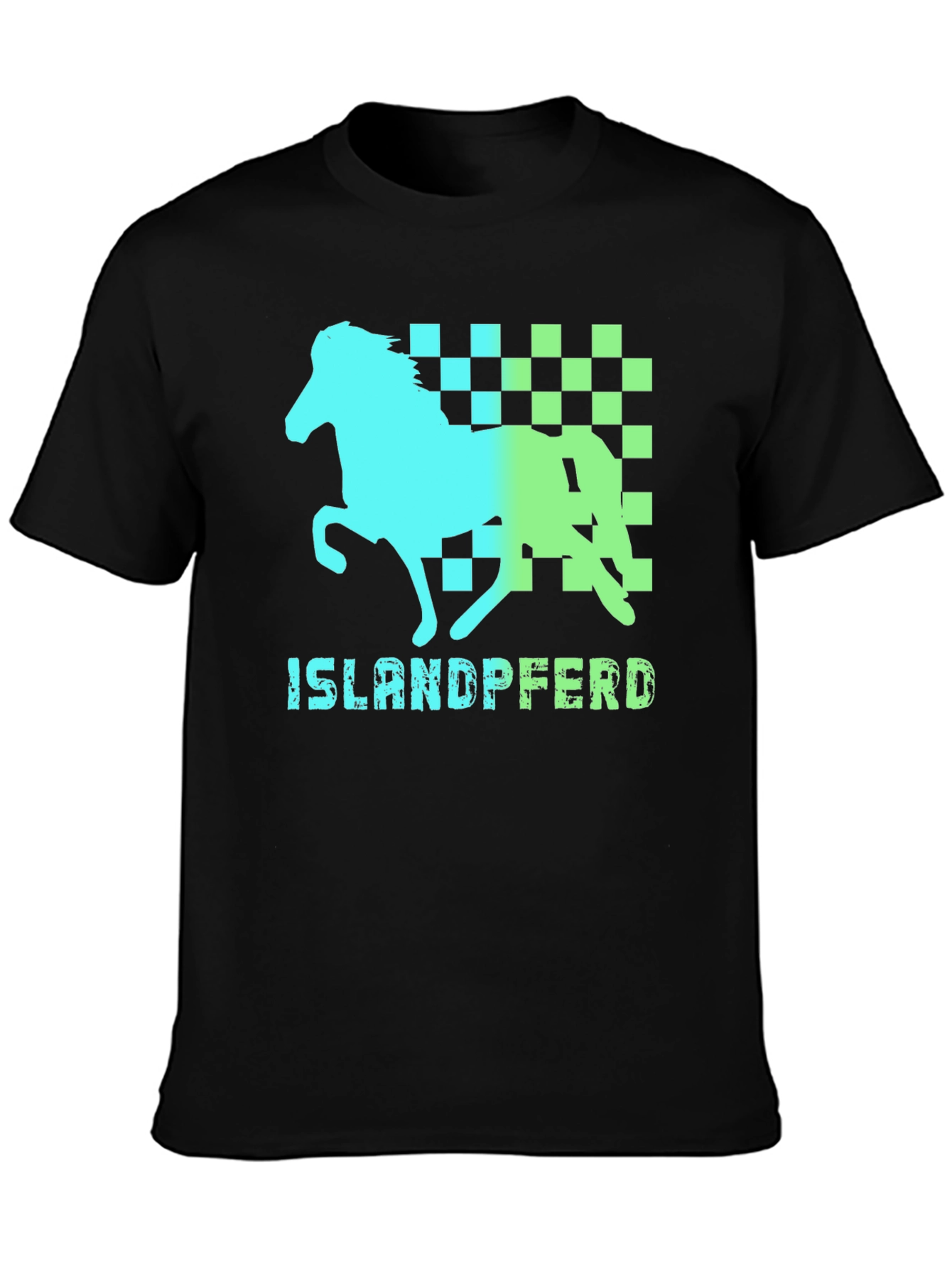 Camiseta Hombre Diseño Islandpferd