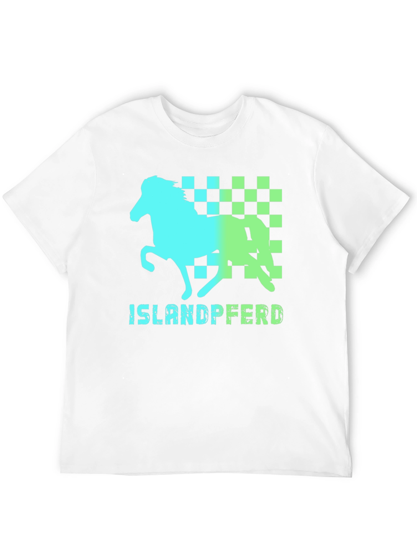 Camiseta Hombre Diseño Islandpferd