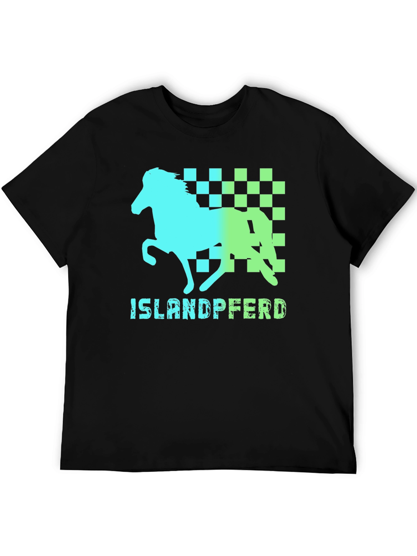 Camiseta Hombre Diseño Islandpferd