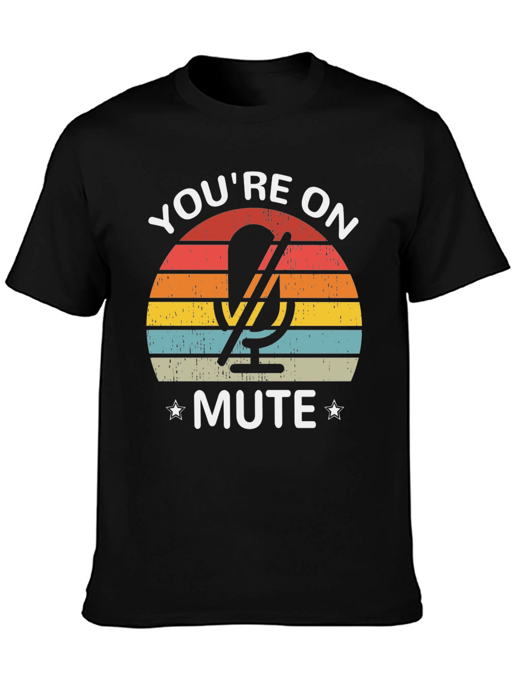 Camiseta con Diseño Retro Estás en Silencio