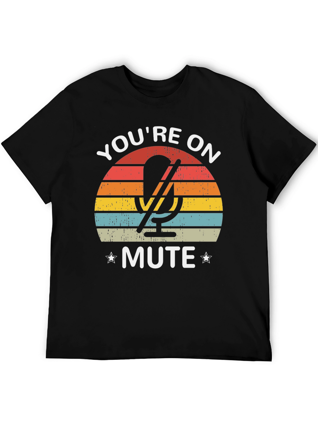 Camiseta con Diseño Retro Estás en Silencio