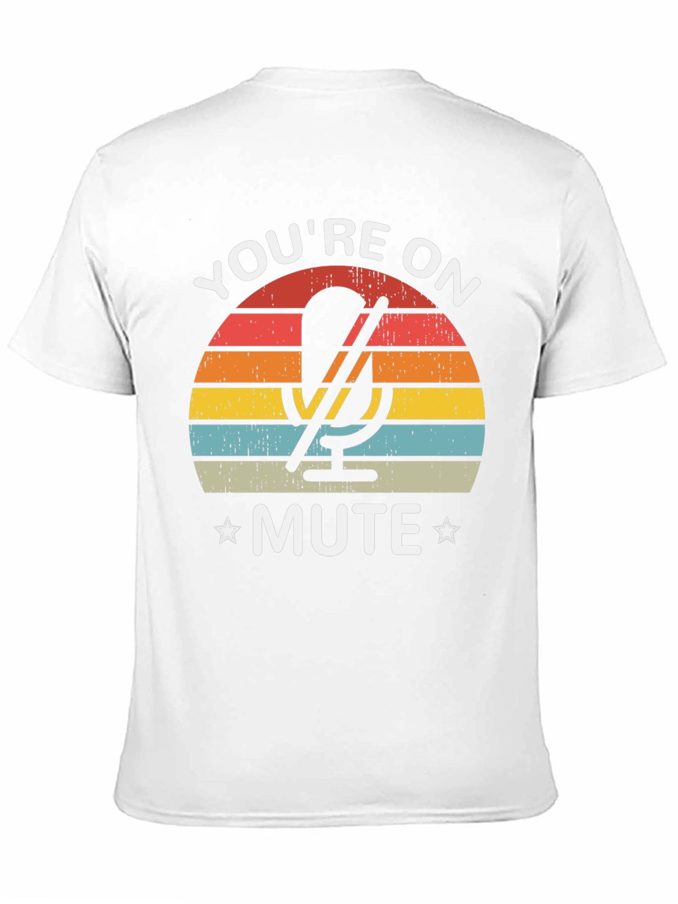 Camiseta con Diseño Retro Estás en Silencio