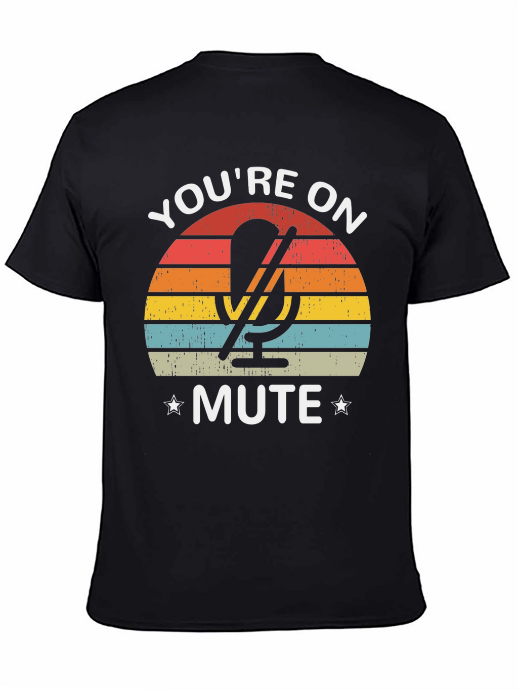 Camiseta con Diseño Retro Estás en Silencio