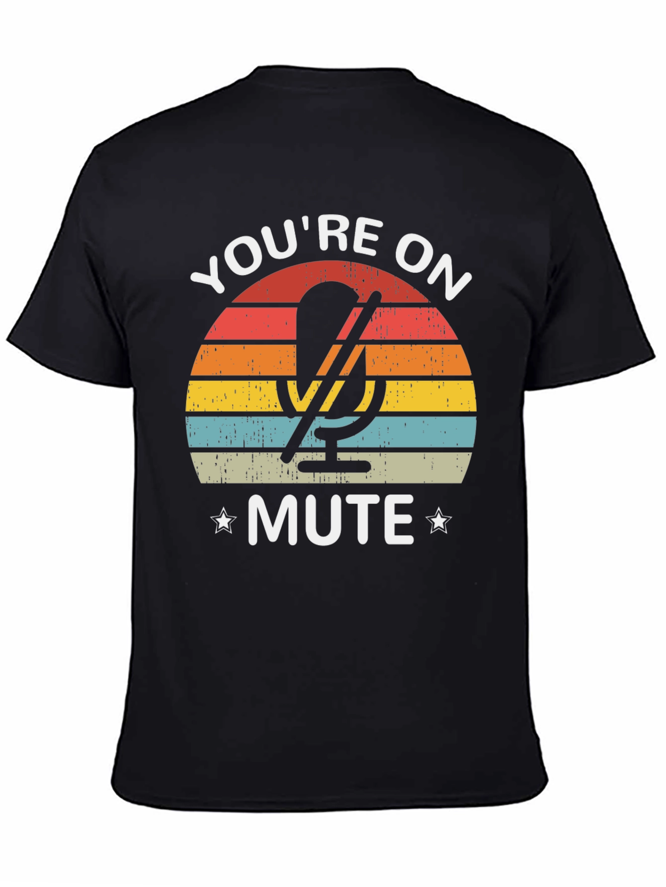 Camiseta con Diseño Retro Estás en Silencio