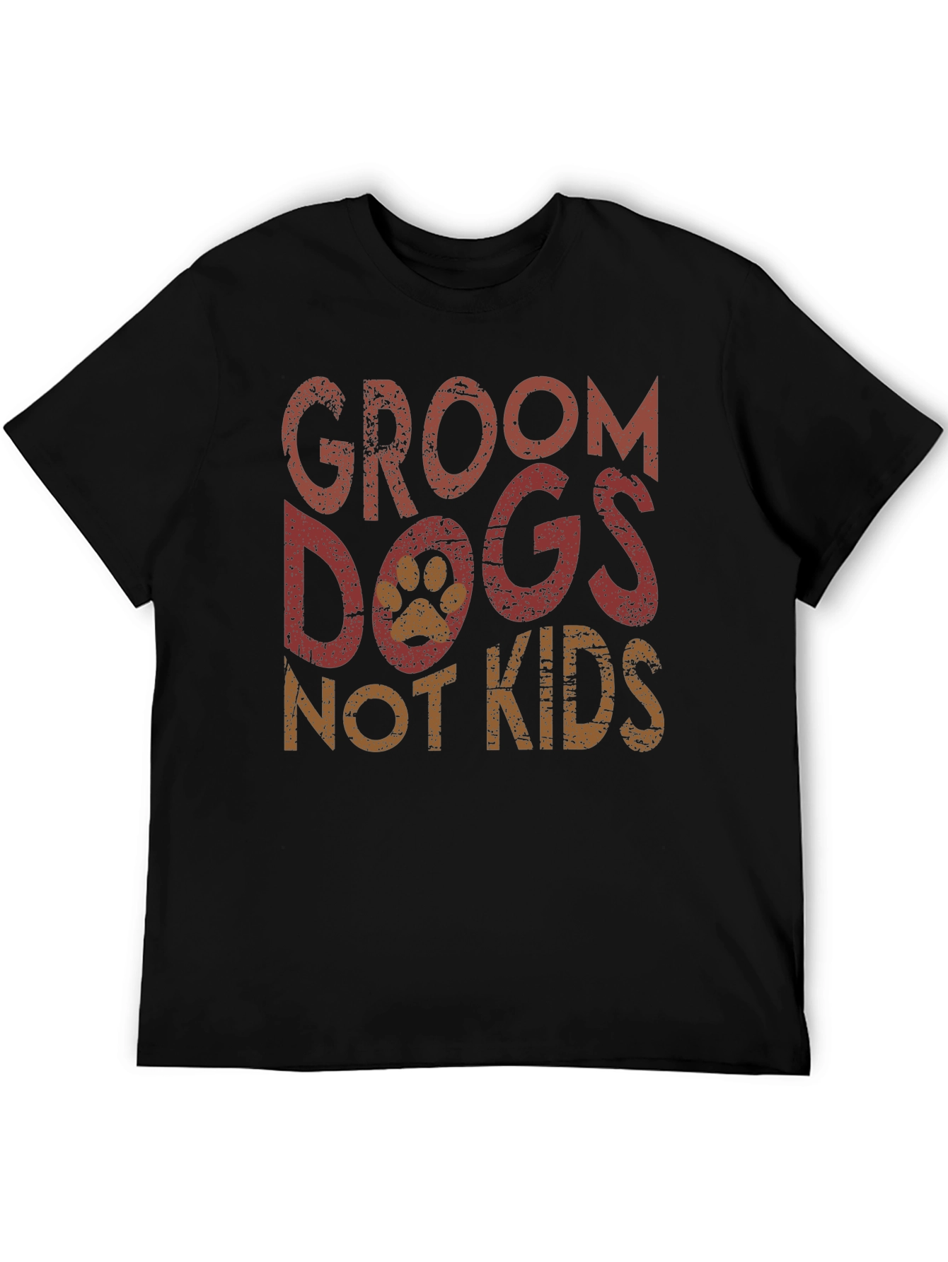 Camiseta Groom Dogs Not Kids