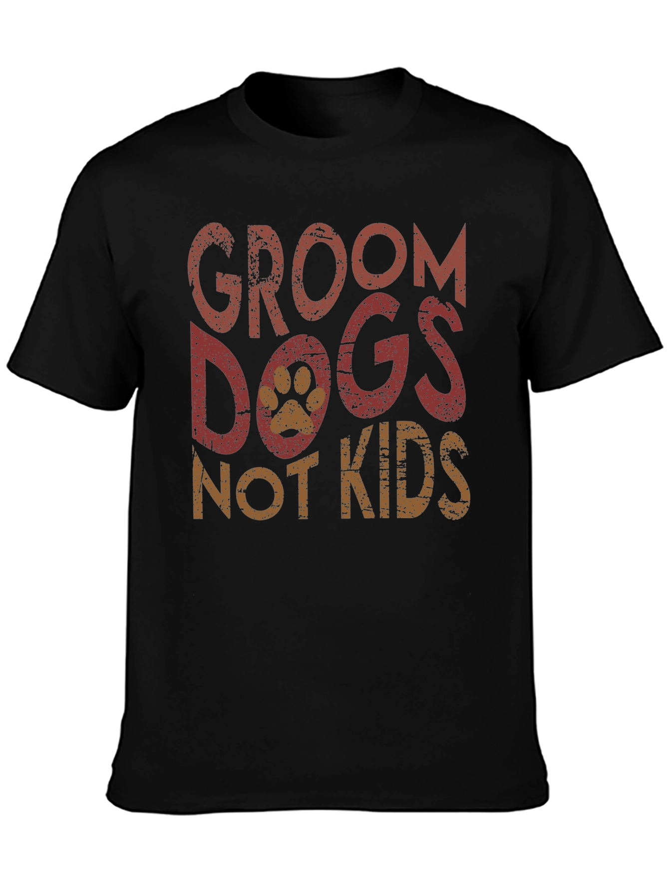 Camiseta Groom Dogs Not Kids