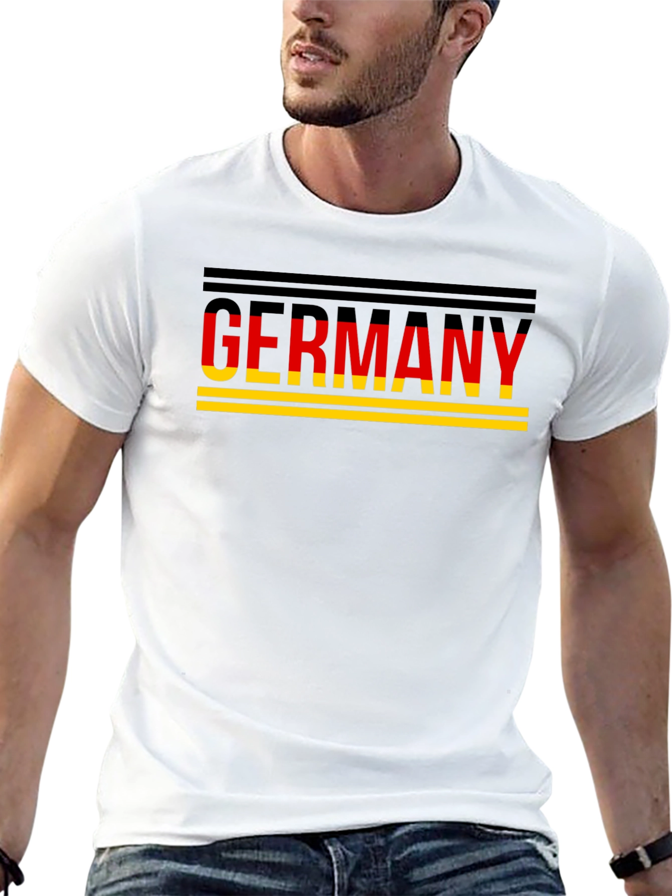 Camiseta Alemania Diseño Moderno para Hombre
