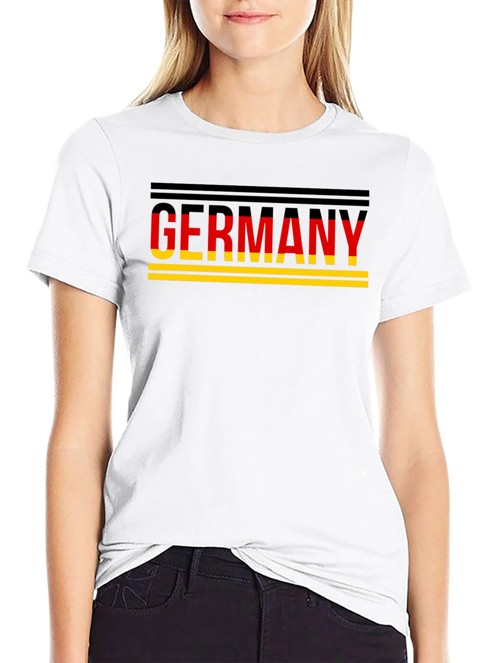 Camiseta Alemania Diseño Moderno para Hombre