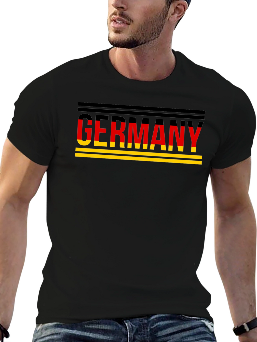 Camiseta Alemania Diseño Moderno para Hombre