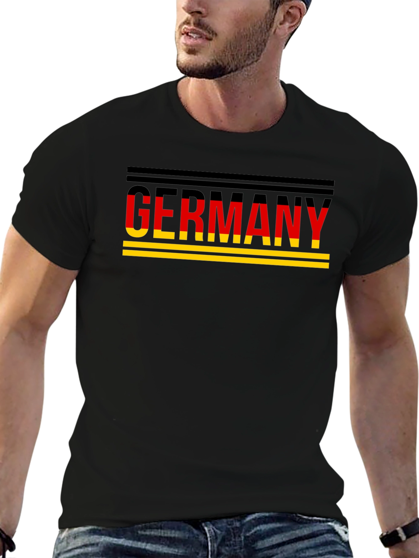 Camiseta Alemania Diseño Moderno para Hombre