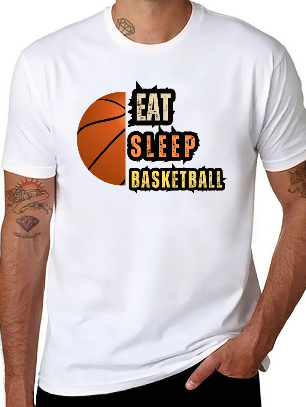 Camiseta Baloncesto: Come Duerme Baloncesto