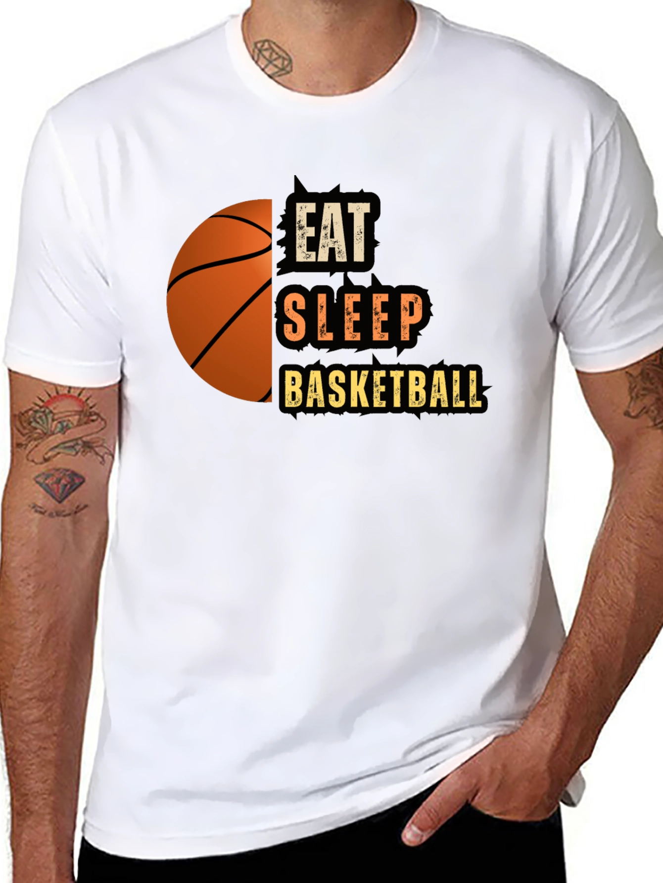 Camiseta Baloncesto: Come Duerme Baloncesto