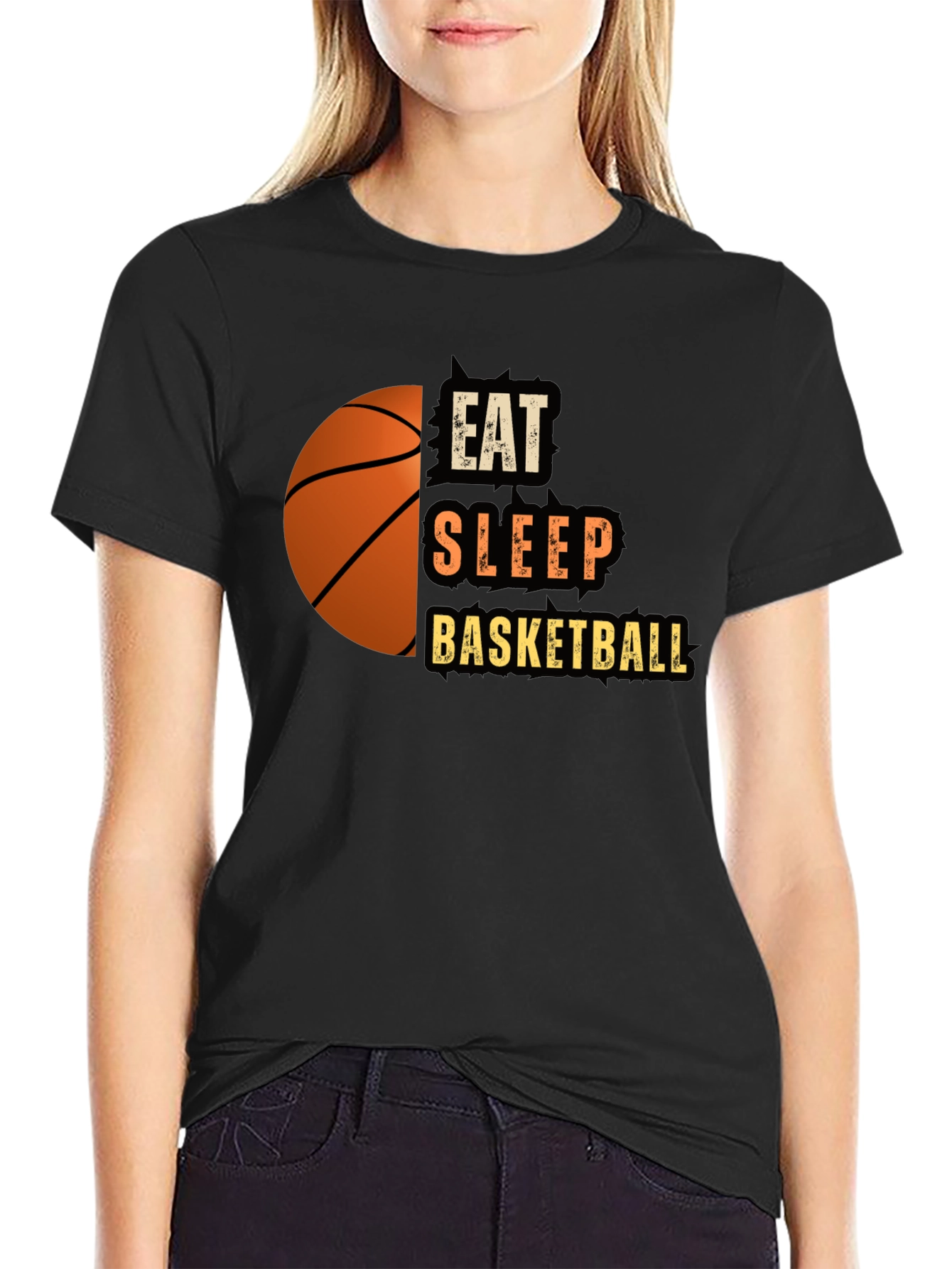 Camiseta Baloncesto: Come Duerme Baloncesto