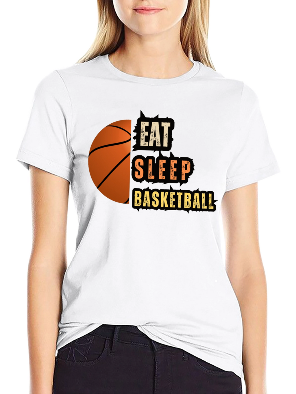 Camiseta Baloncesto: Come Duerme Baloncesto