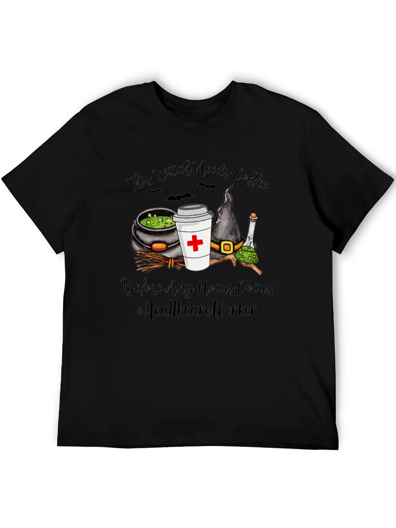 Camiseta Esta Bruja Necesita Café