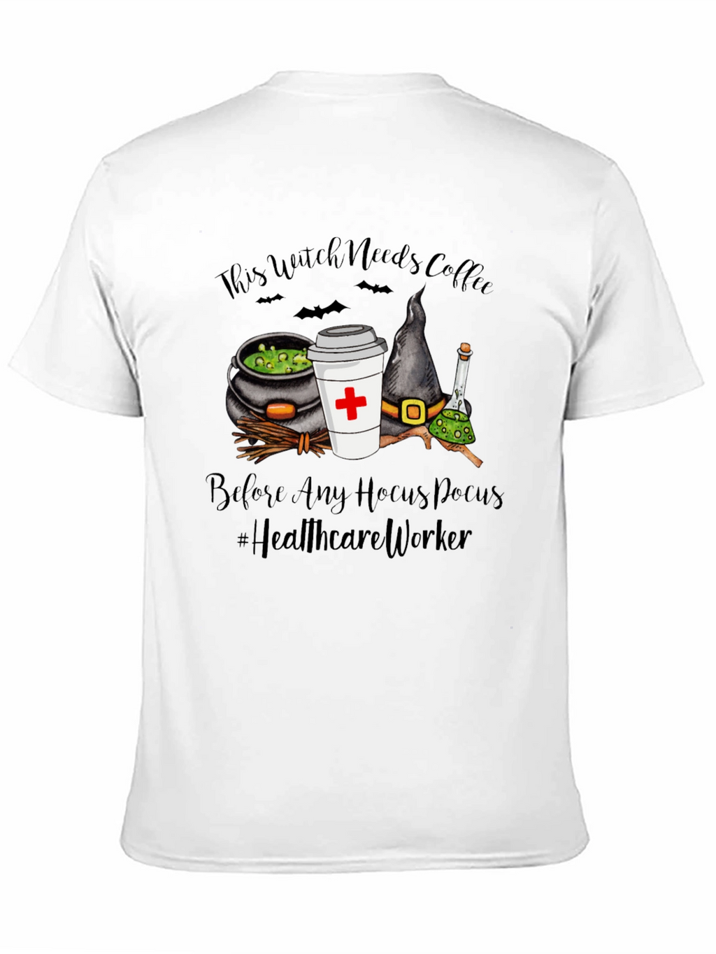 Camiseta Esta Bruja Necesita Café
