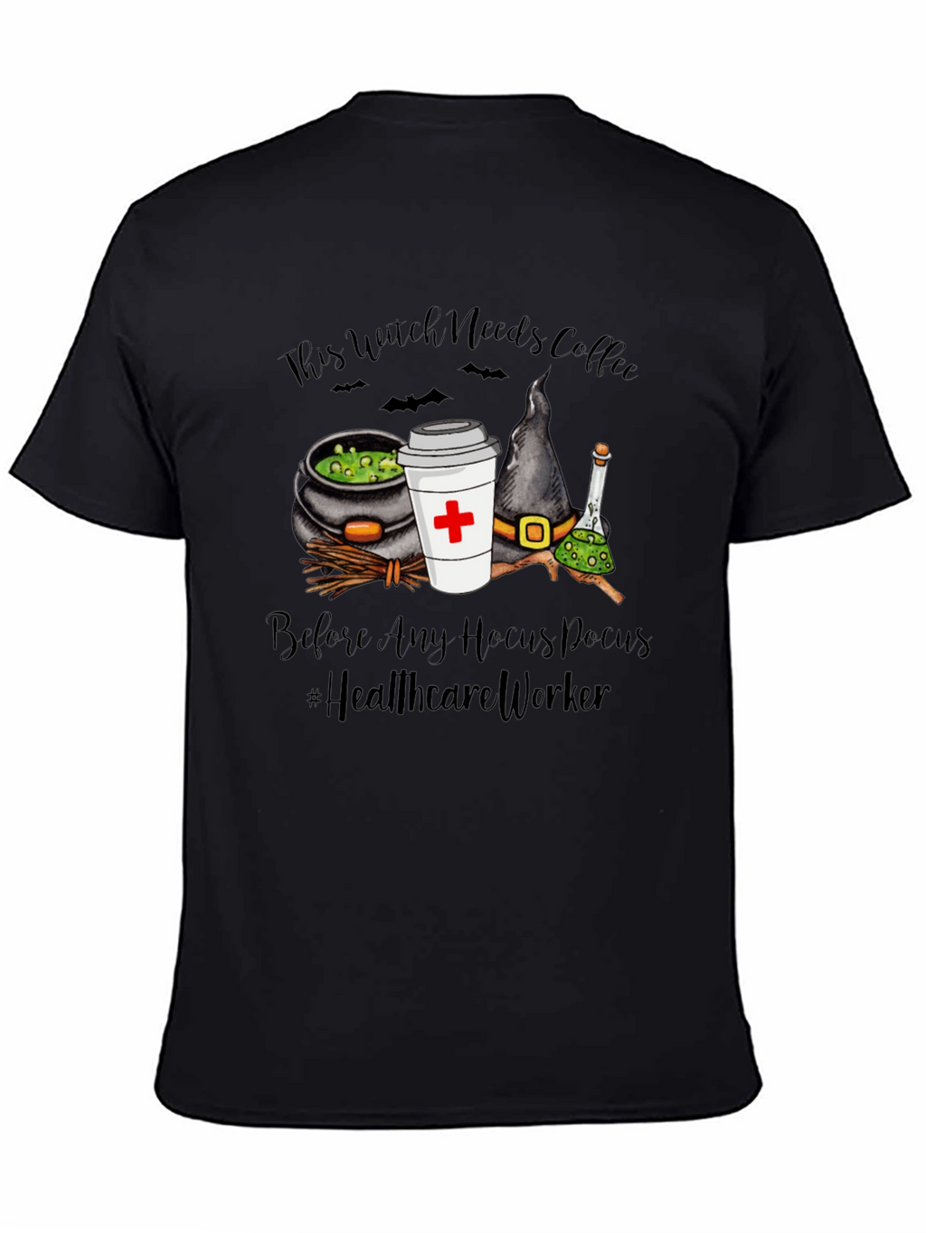 Camiseta Esta Bruja Necesita Café