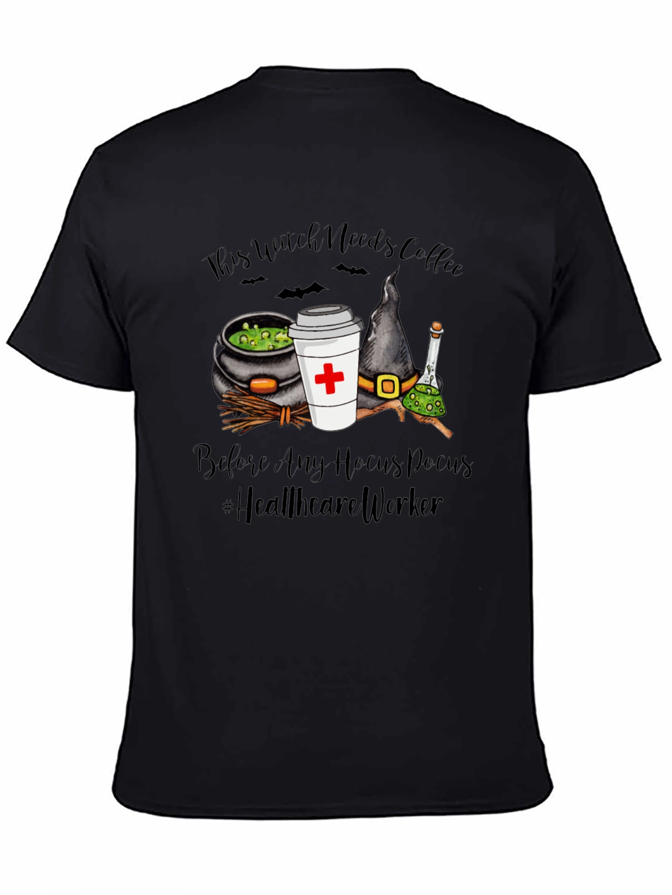 Camiseta Esta Bruja Necesita Café