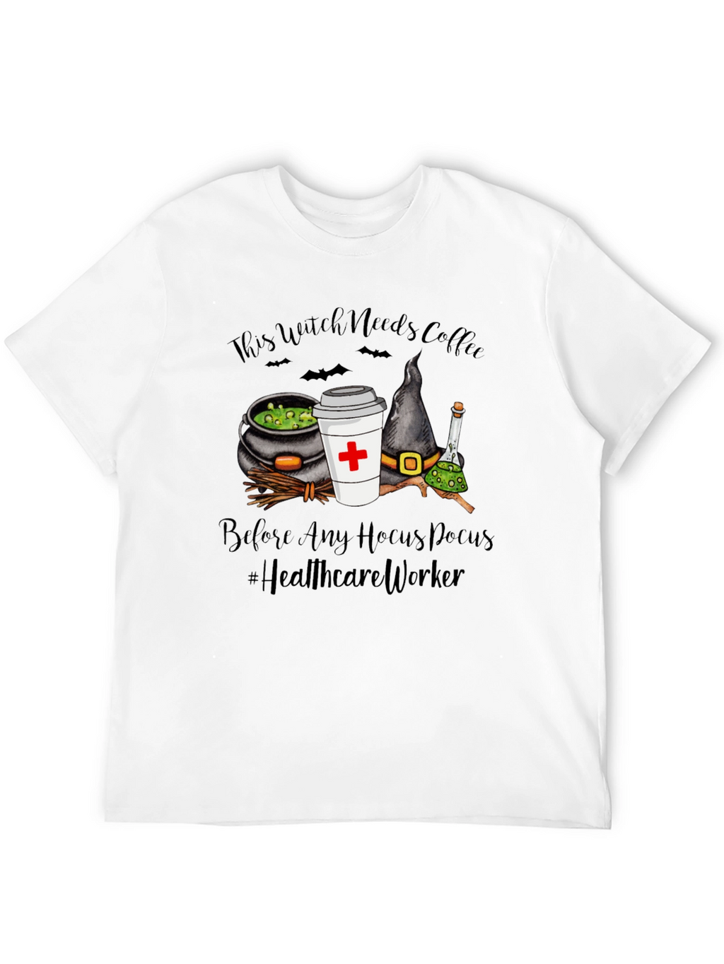 Camiseta Esta Bruja Necesita Café