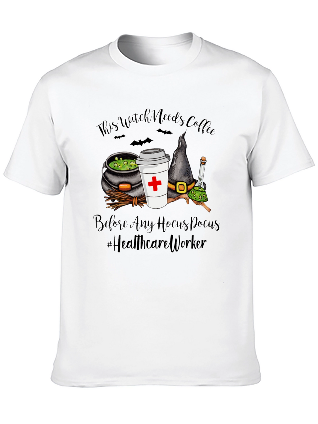 Camiseta Esta Bruja Necesita Café