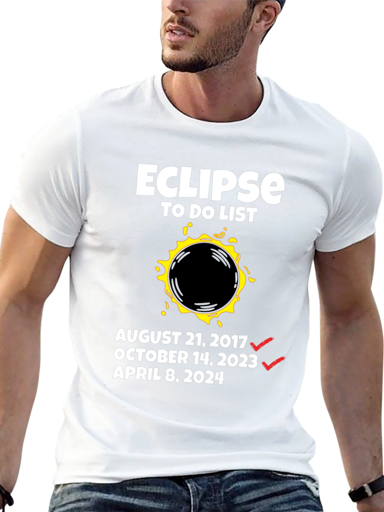 Camiseta Eclipse Solar - Lista de Tareas