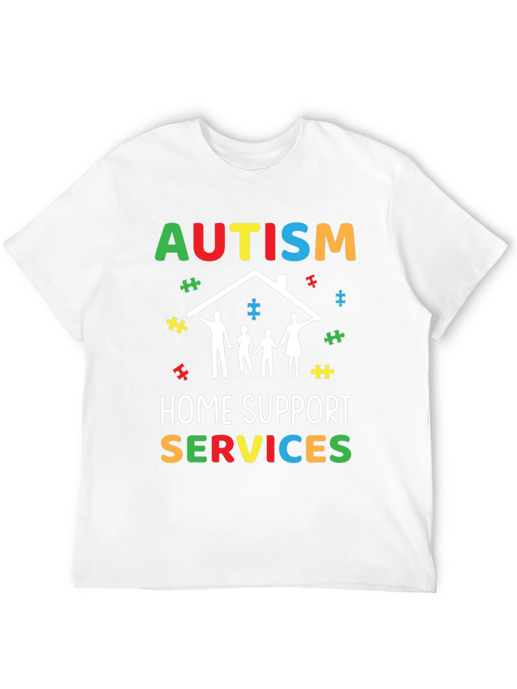 Camiseta Apoyo Autismo Hogar