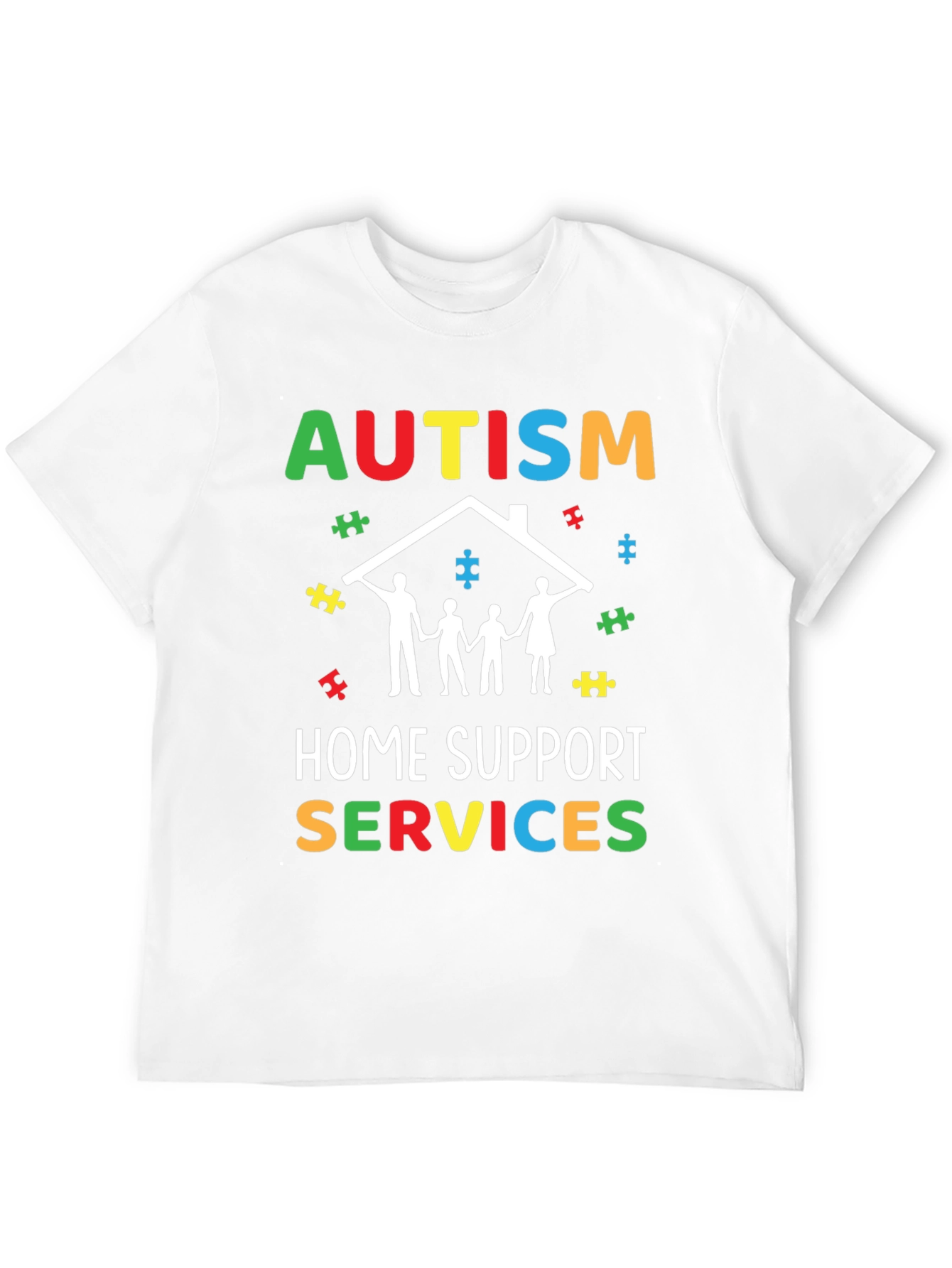 Camiseta Apoyo Autismo Hogar