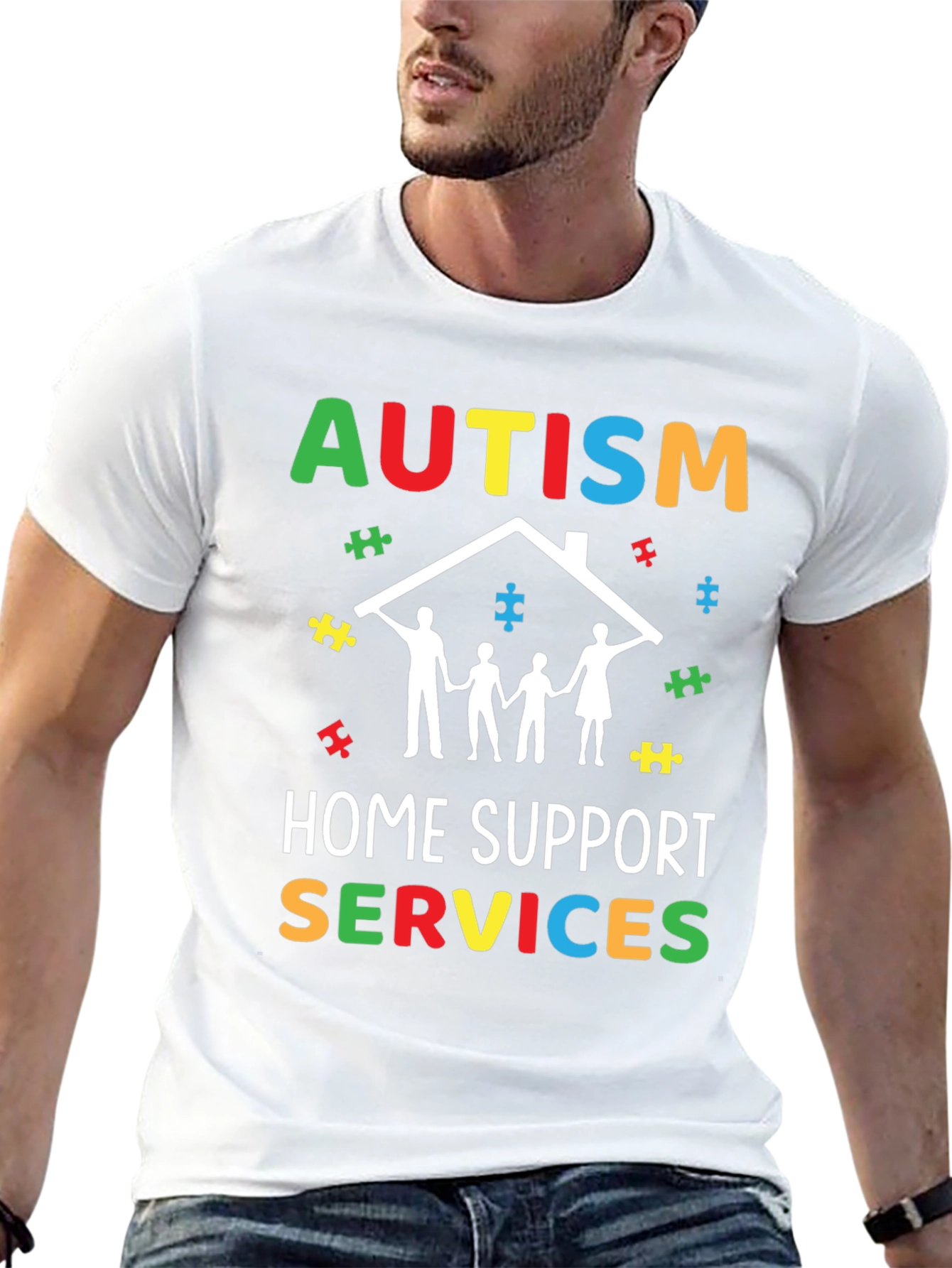 Camiseta Apoyo Autismo Hogar