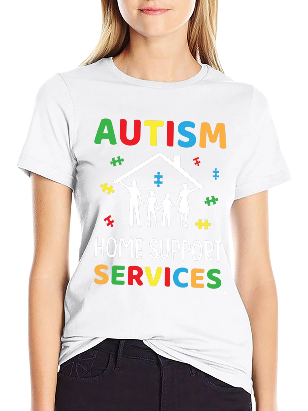 Camiseta Apoyo Autismo Hogar