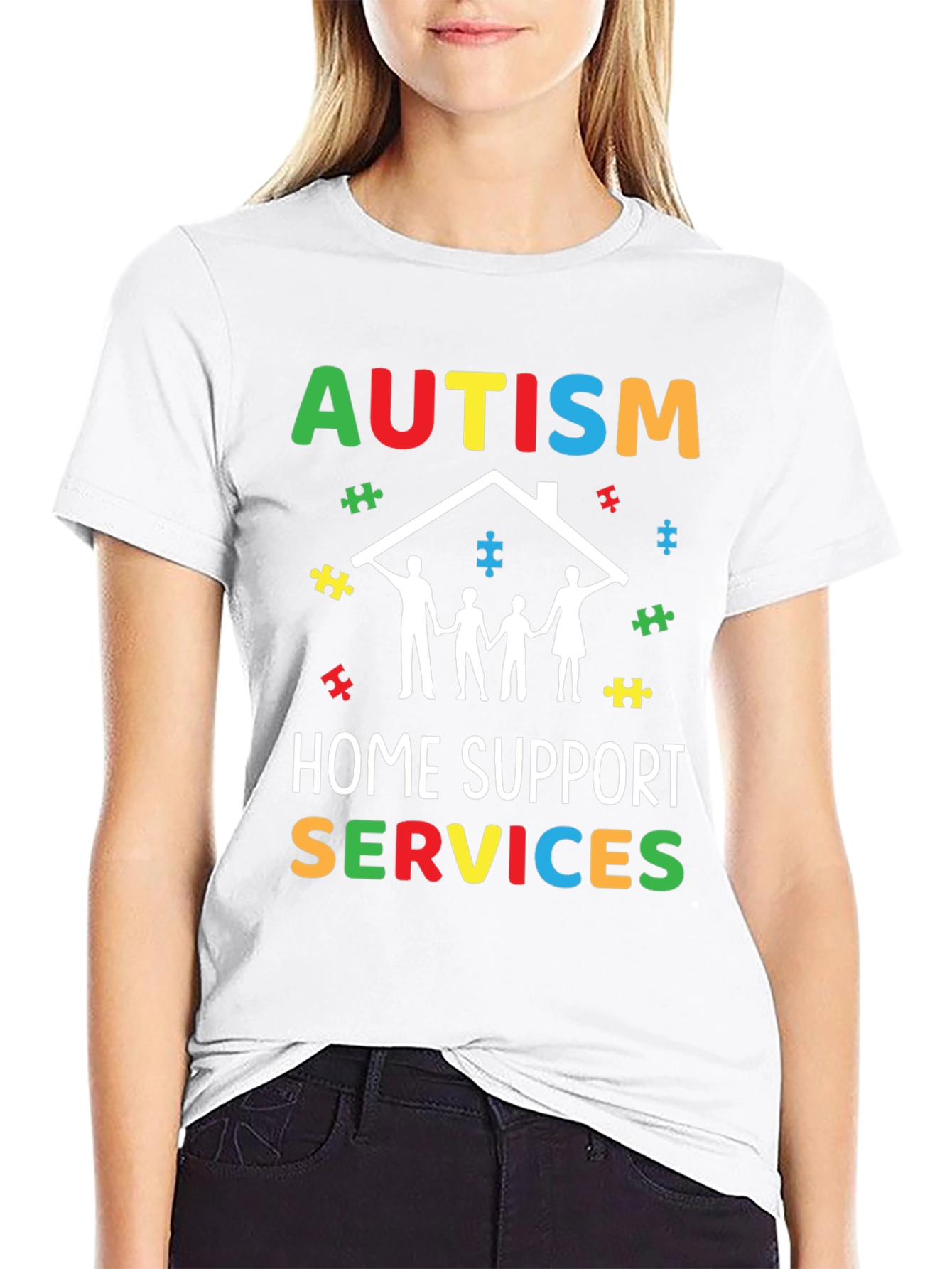 Camiseta Apoyo Autismo Hogar