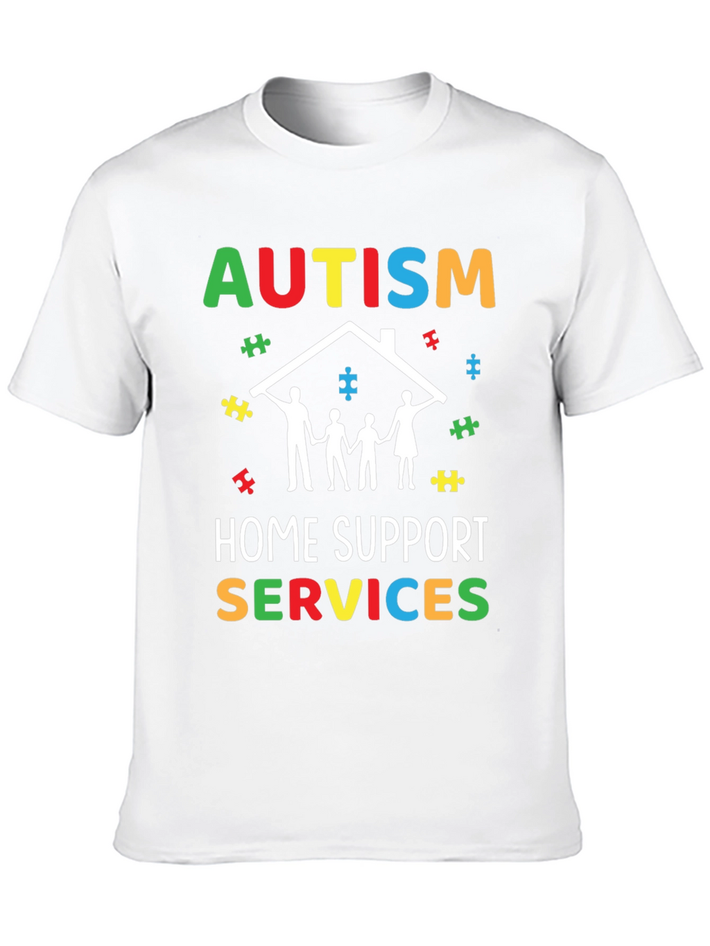Camiseta Apoyo Autismo Hogar