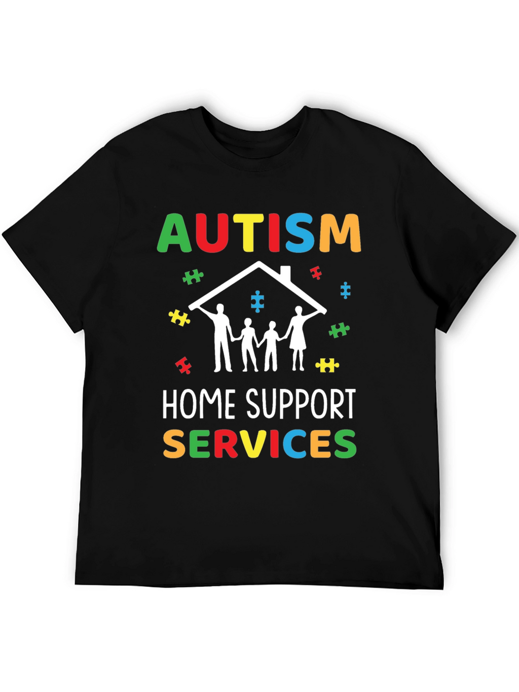 Camiseta Apoyo Autismo Hogar