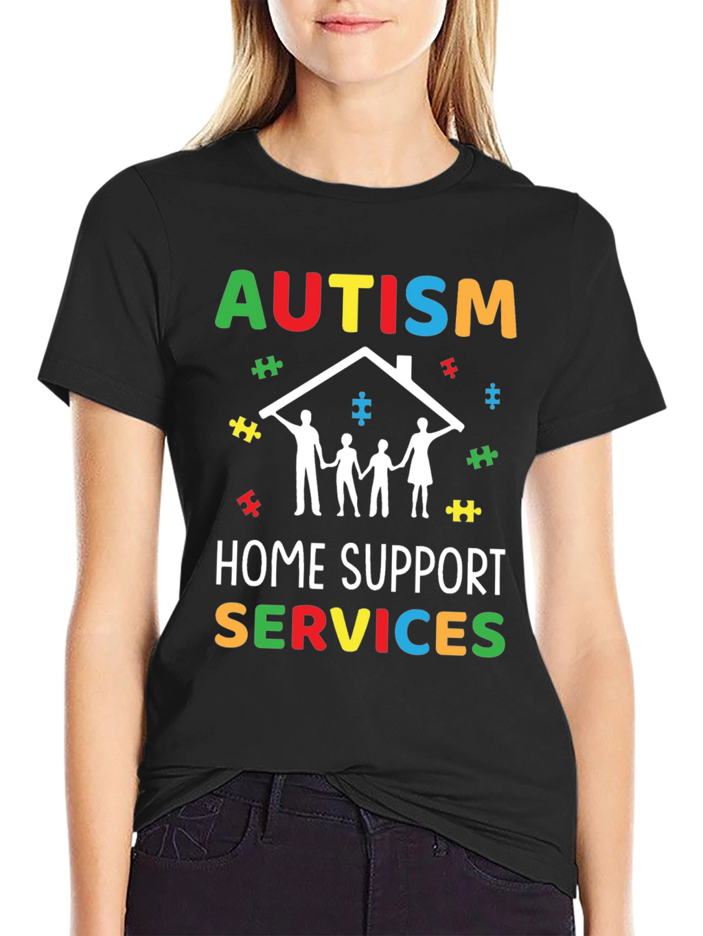 Camiseta Apoyo Autismo Hogar