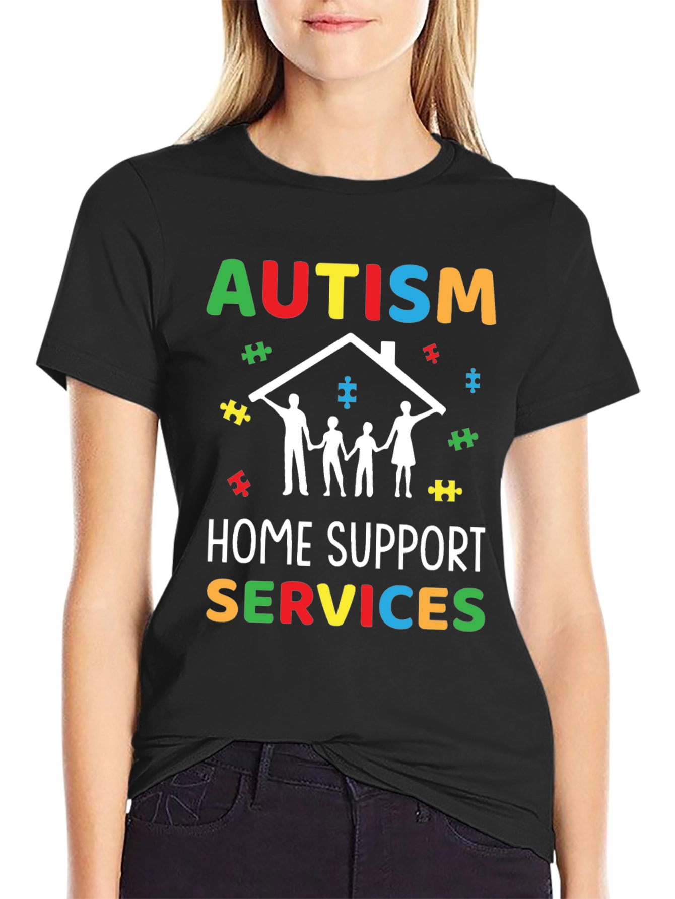 Camiseta Apoyo Autismo Hogar