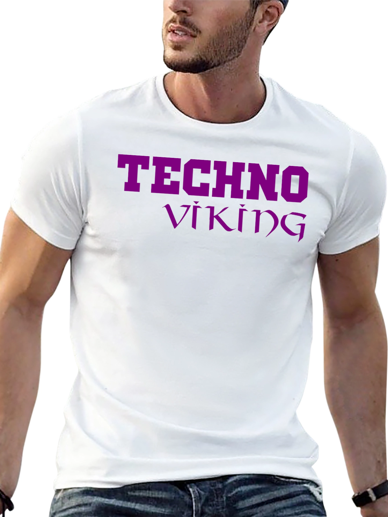 Camiseta Hombre Techno Viking - Estilo Único