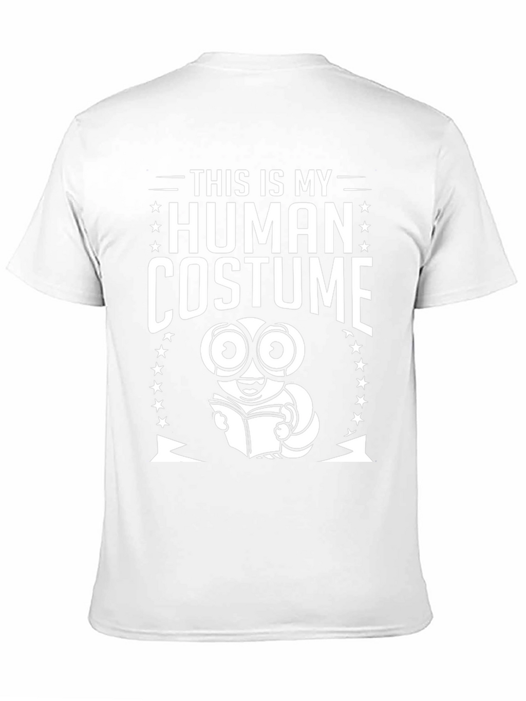 Camiseta Disfraz Humano Lector