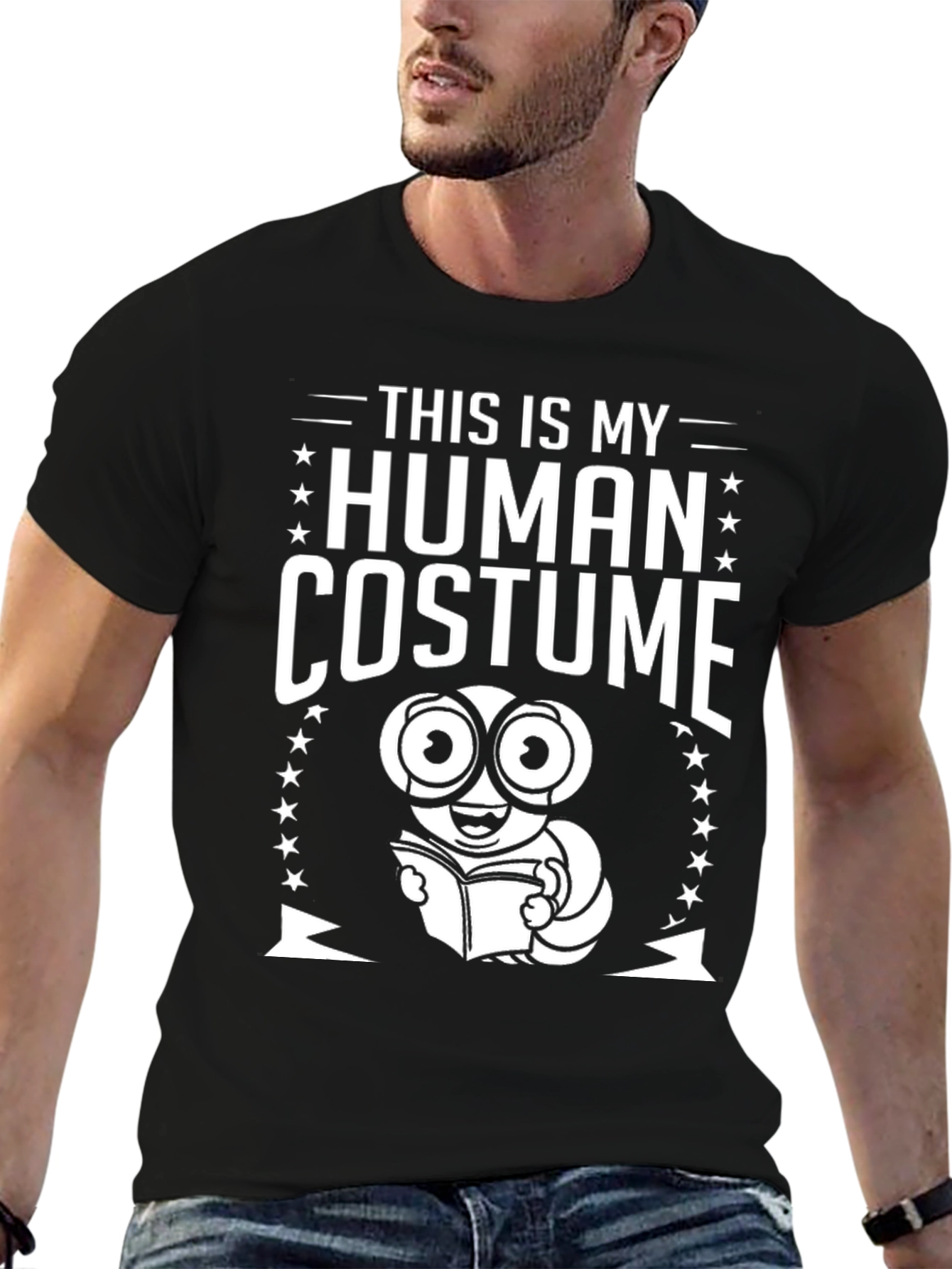 Camiseta Disfraz Humano Lector