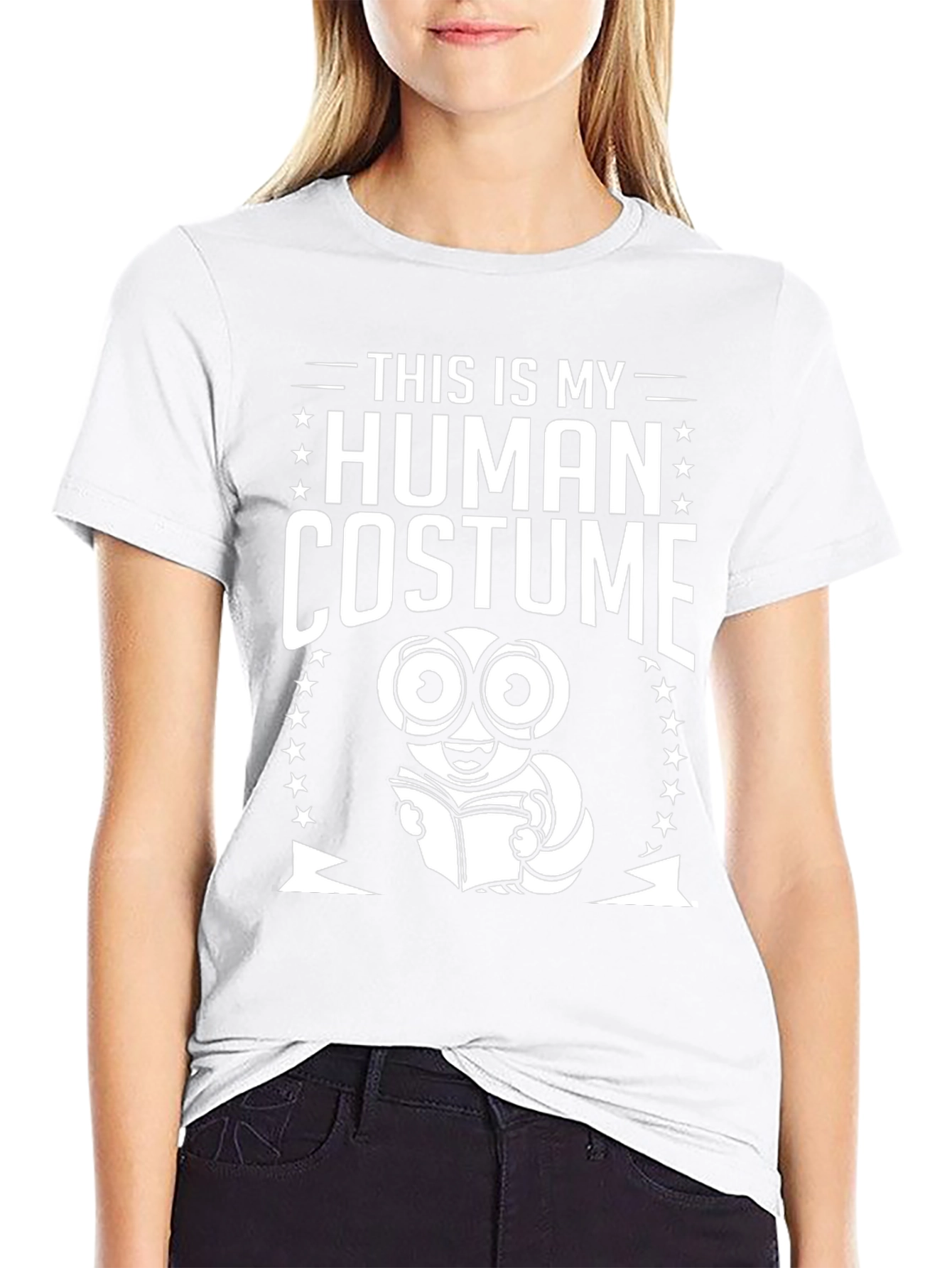 Camiseta Disfraz Humano Lector