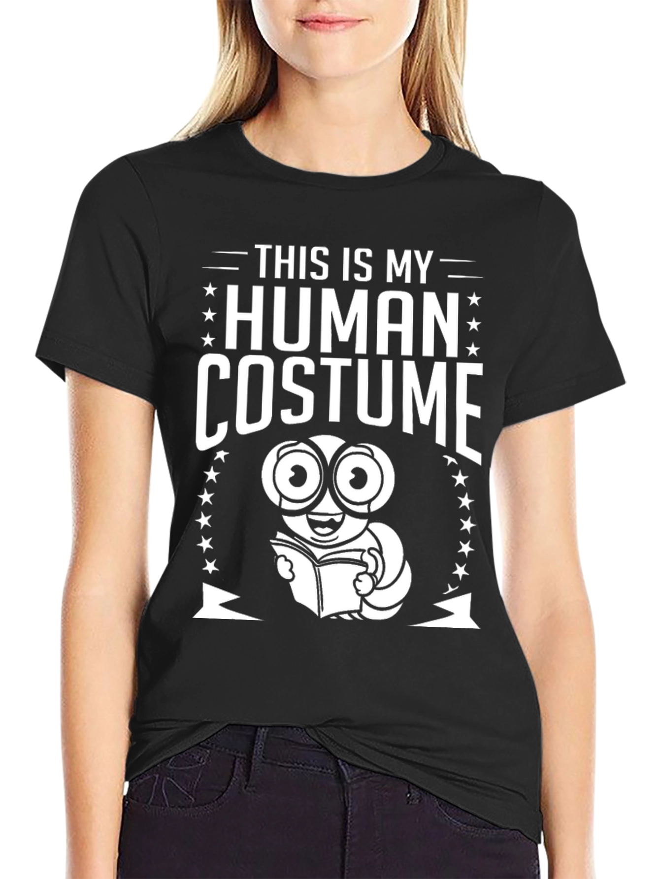 Camiseta Disfraz Humano Lector