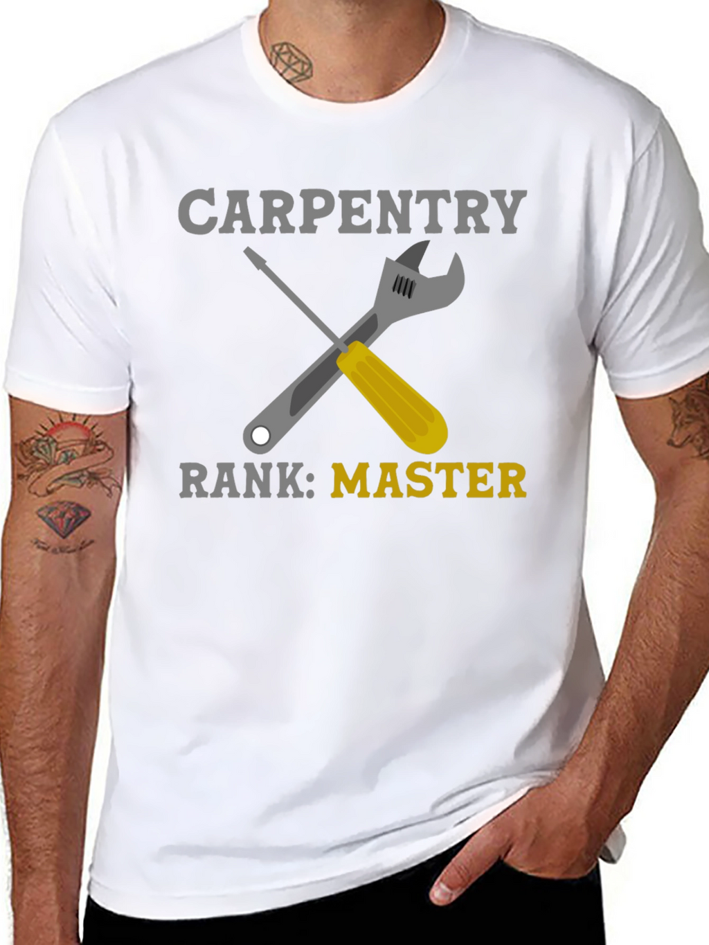 Camiseta Carpintería Rango Maestro