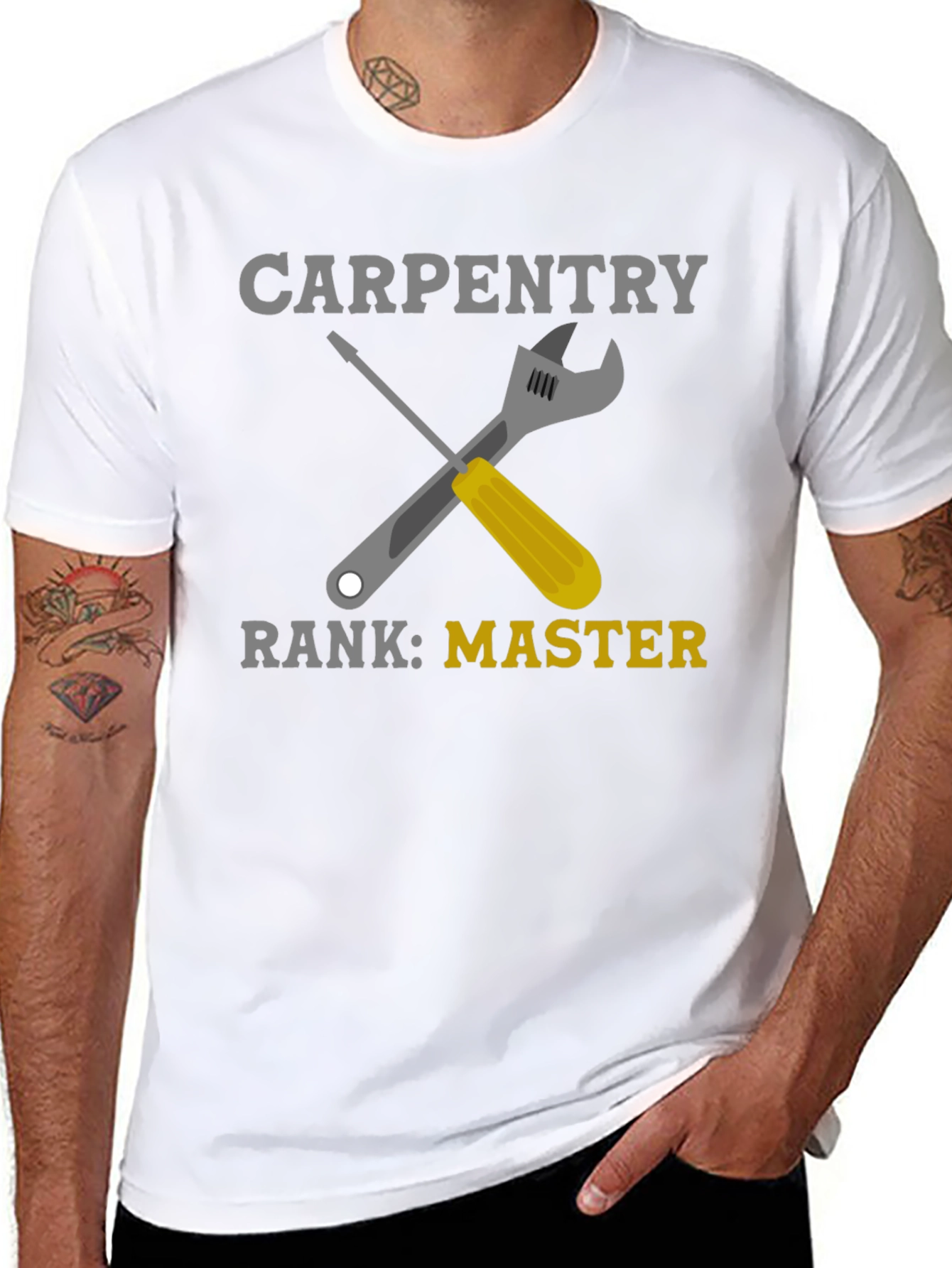 Camiseta Carpintería Rango Maestro