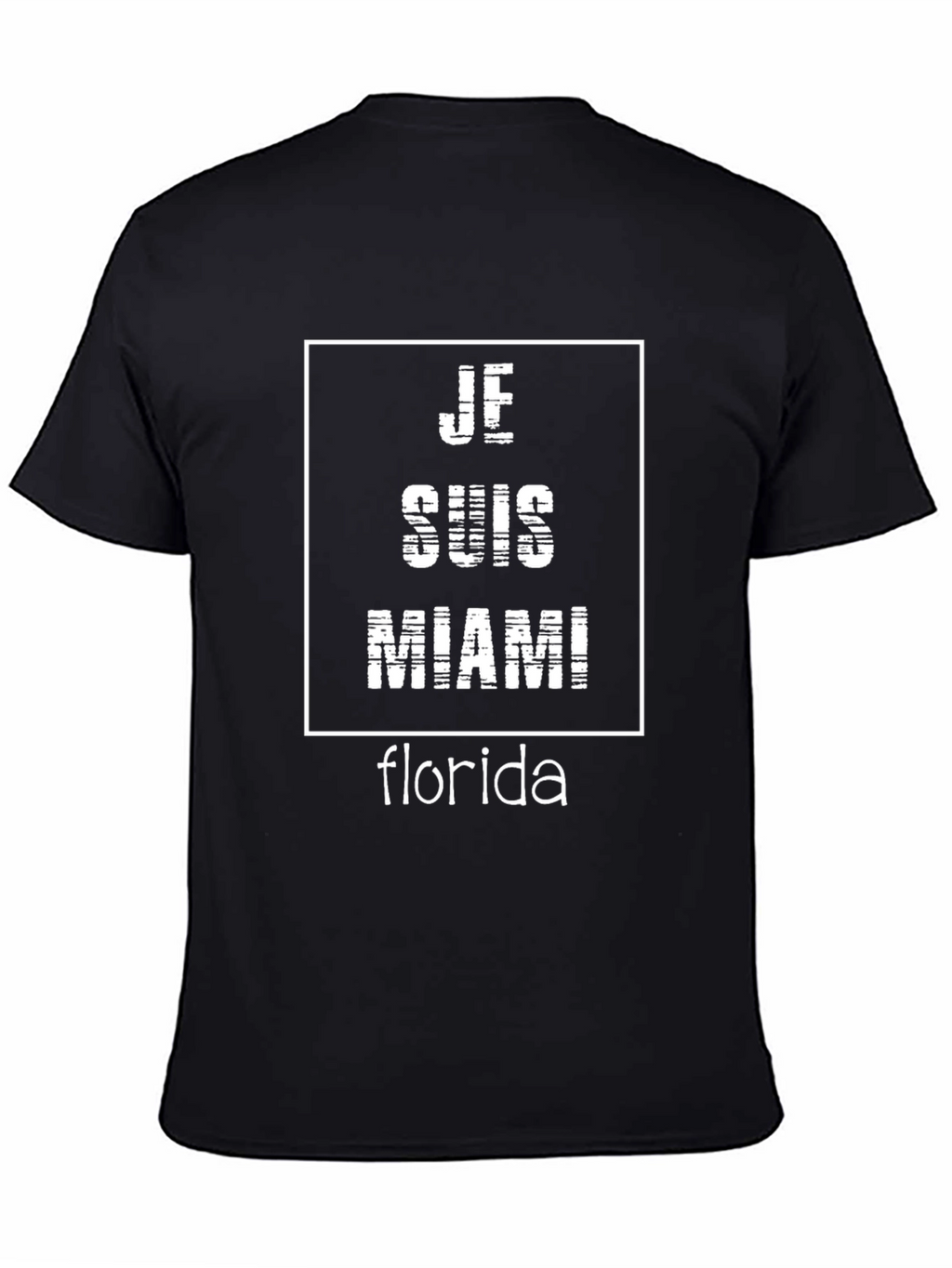 Camiseta Hombre Je Suis Miami Florida