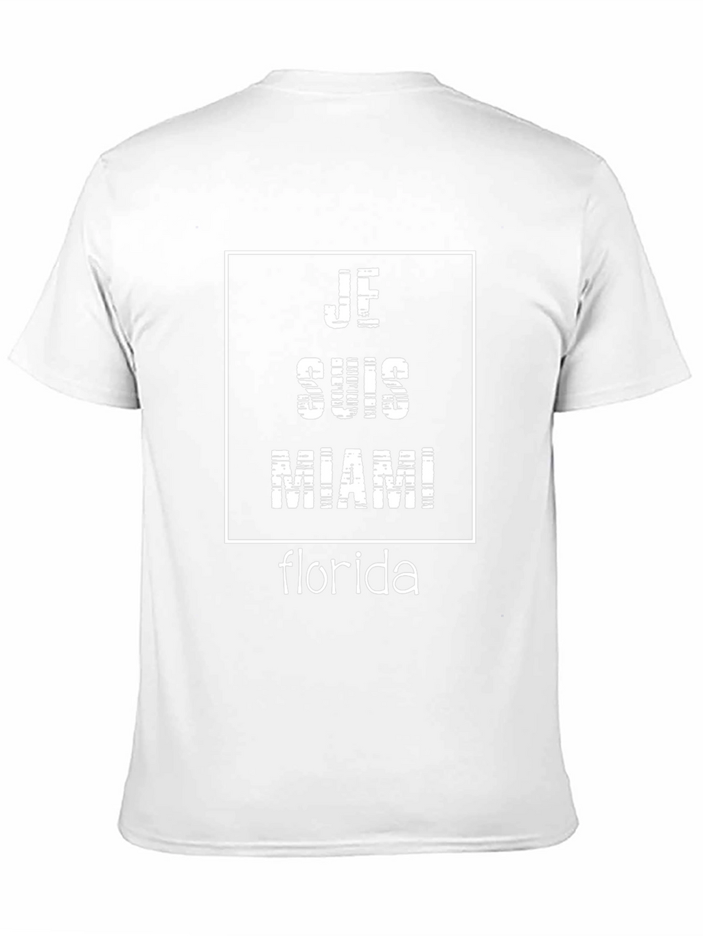 Camiseta Hombre Je Suis Miami Florida