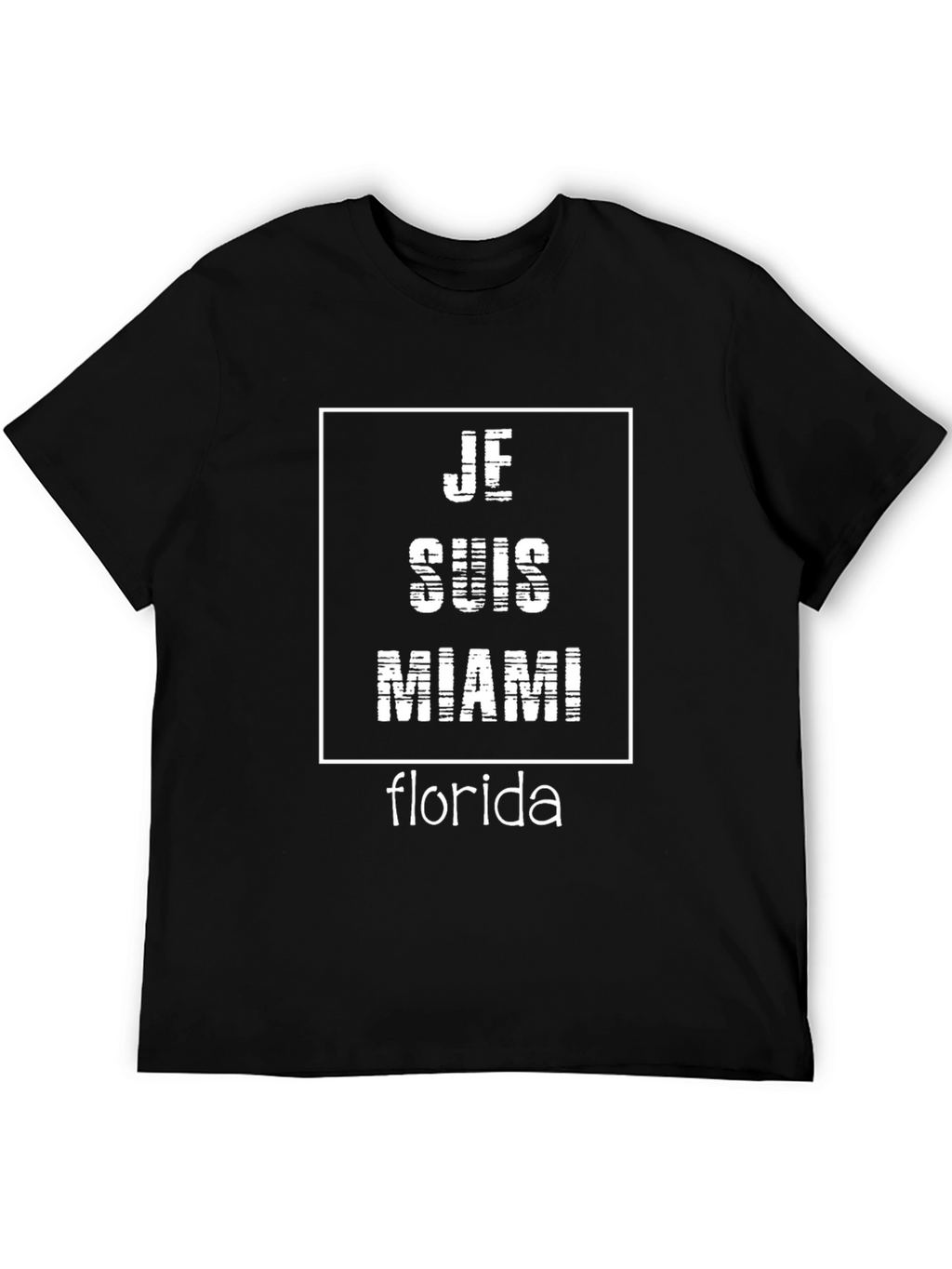 Camiseta Hombre Je Suis Miami Florida
