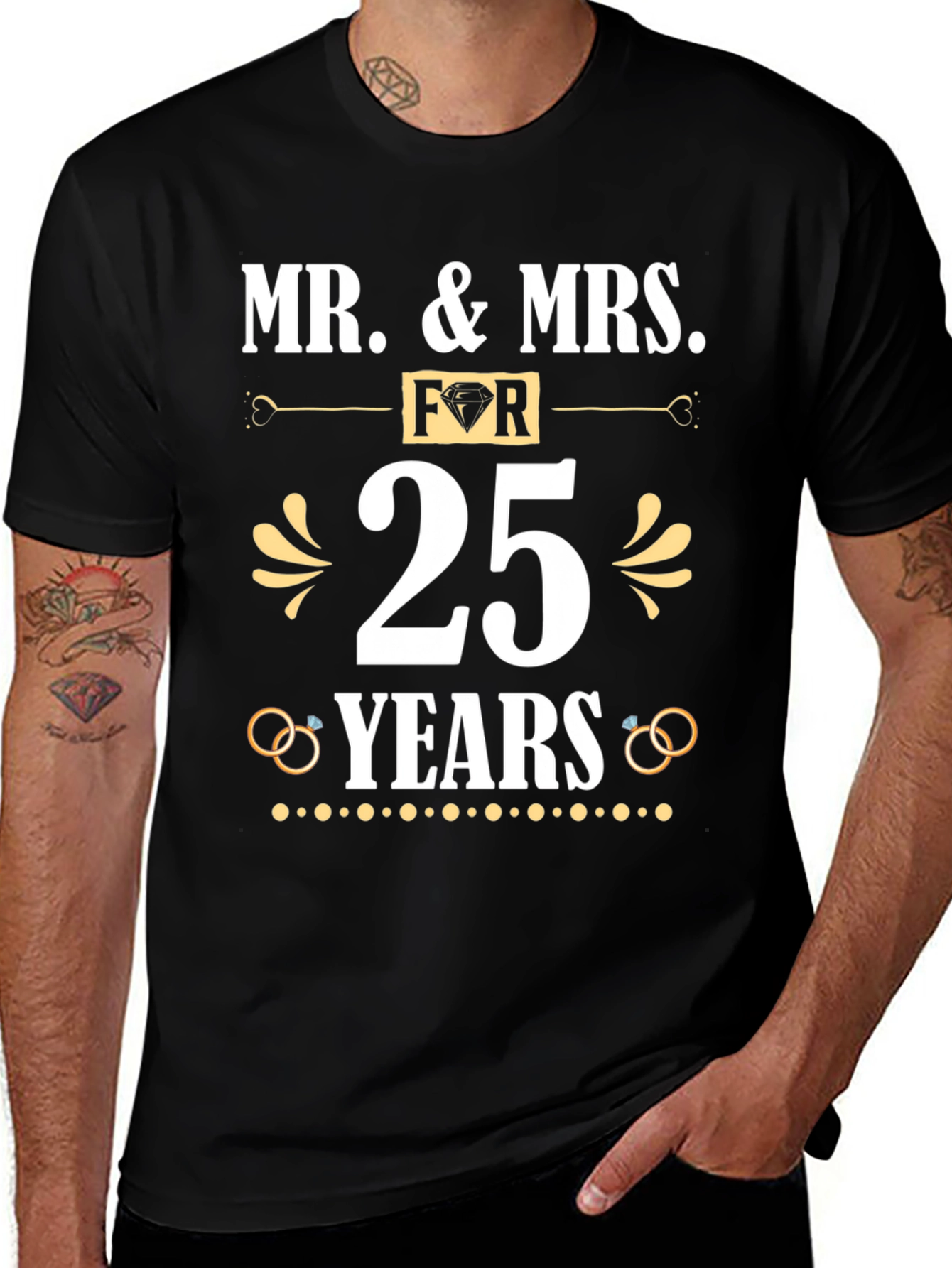 Camiseta de Aniversario de Bodas: 25 Años de Amor