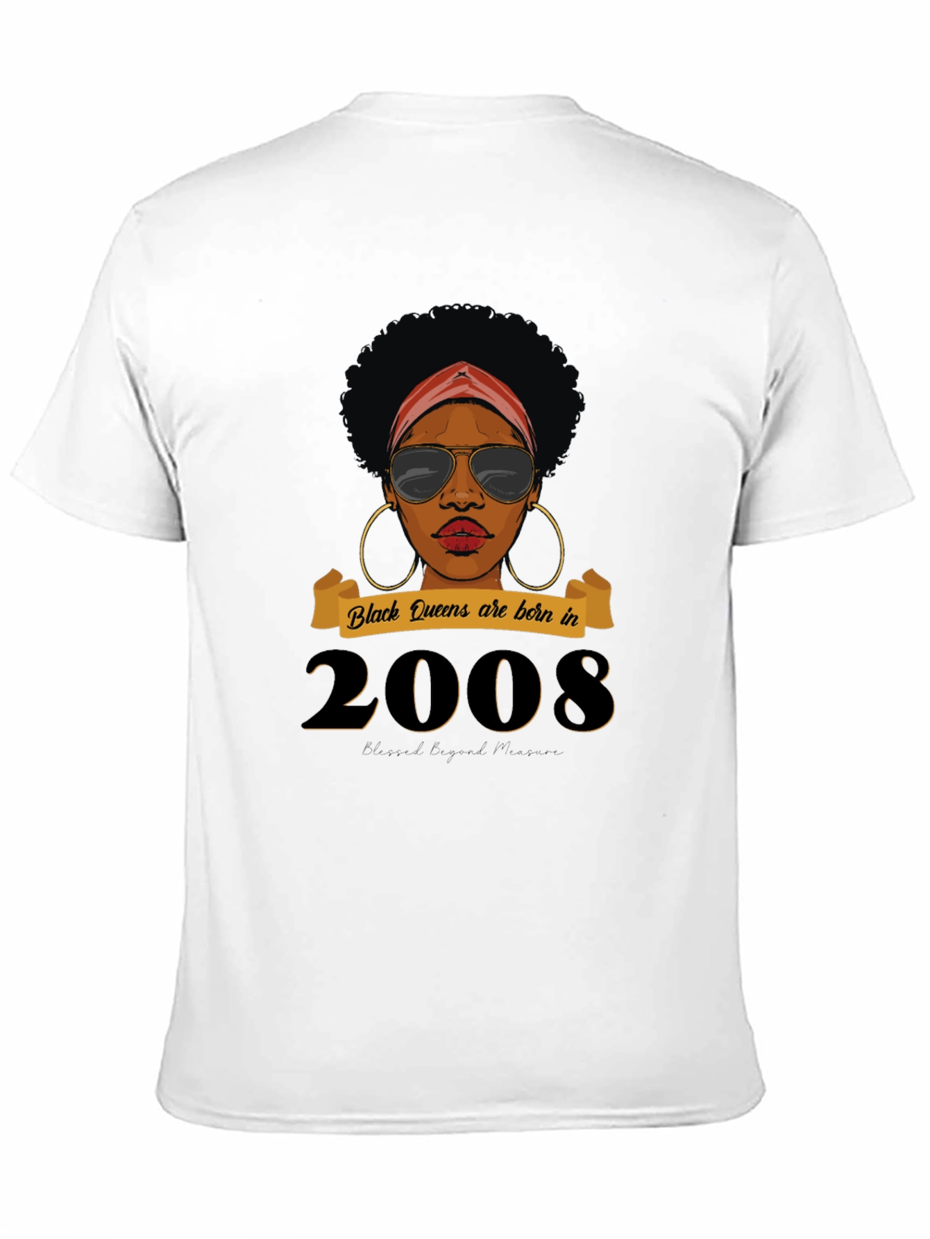 Camiseta Black Queens Nacidas en 2008