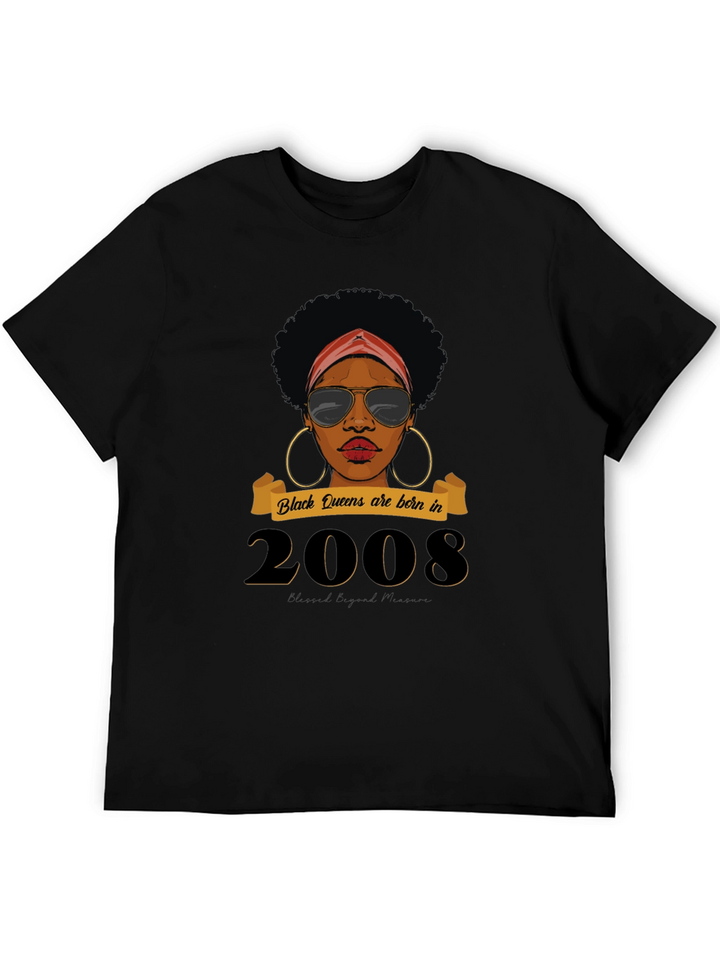 Camiseta Black Queens Nacidas en 2008