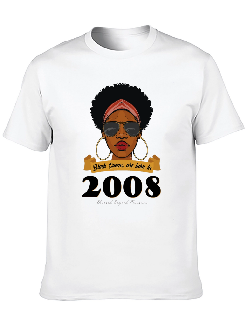 Camiseta Black Queens Nacidas en 2008