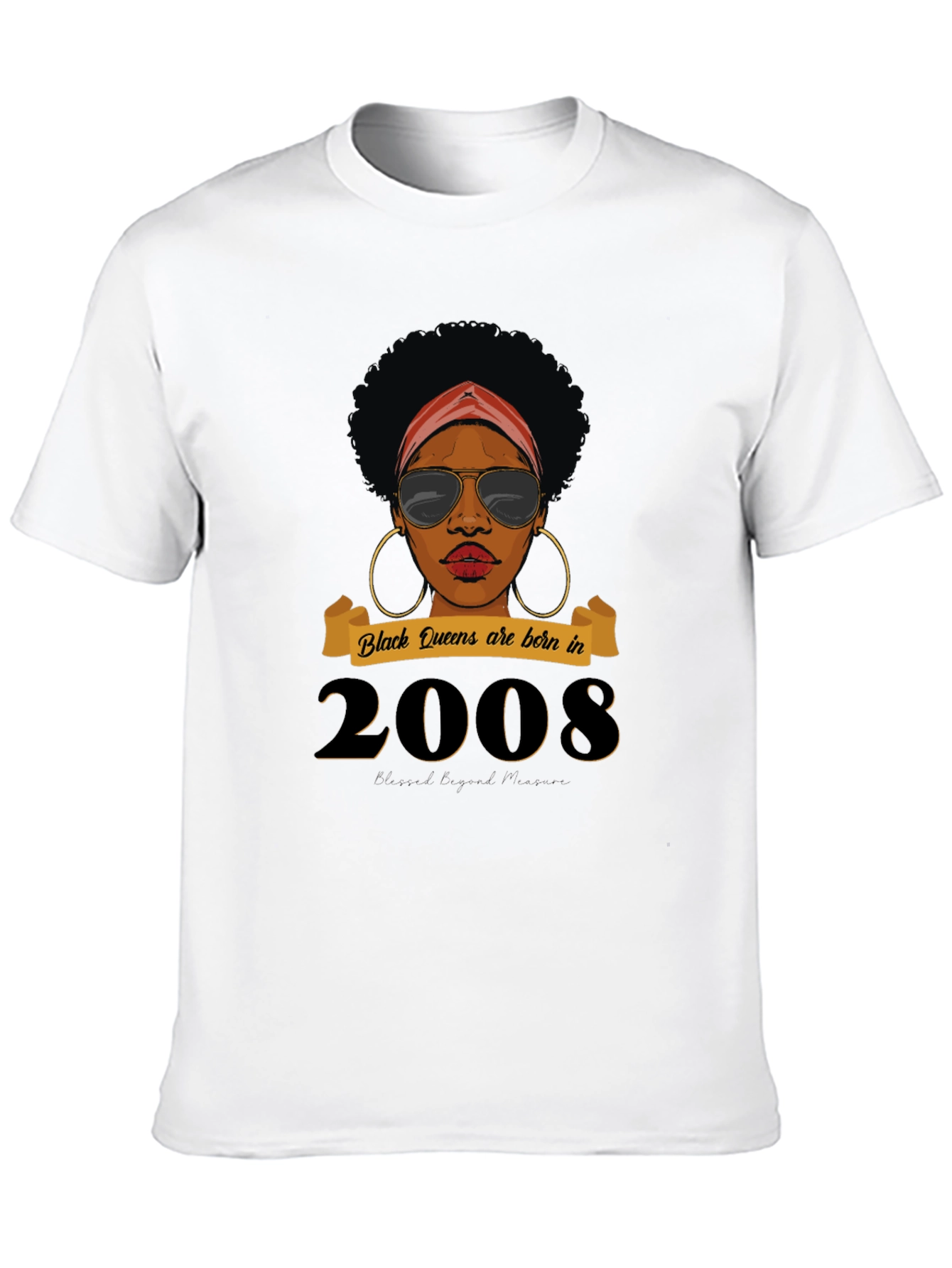 Camiseta Black Queens Nacidas en 2008