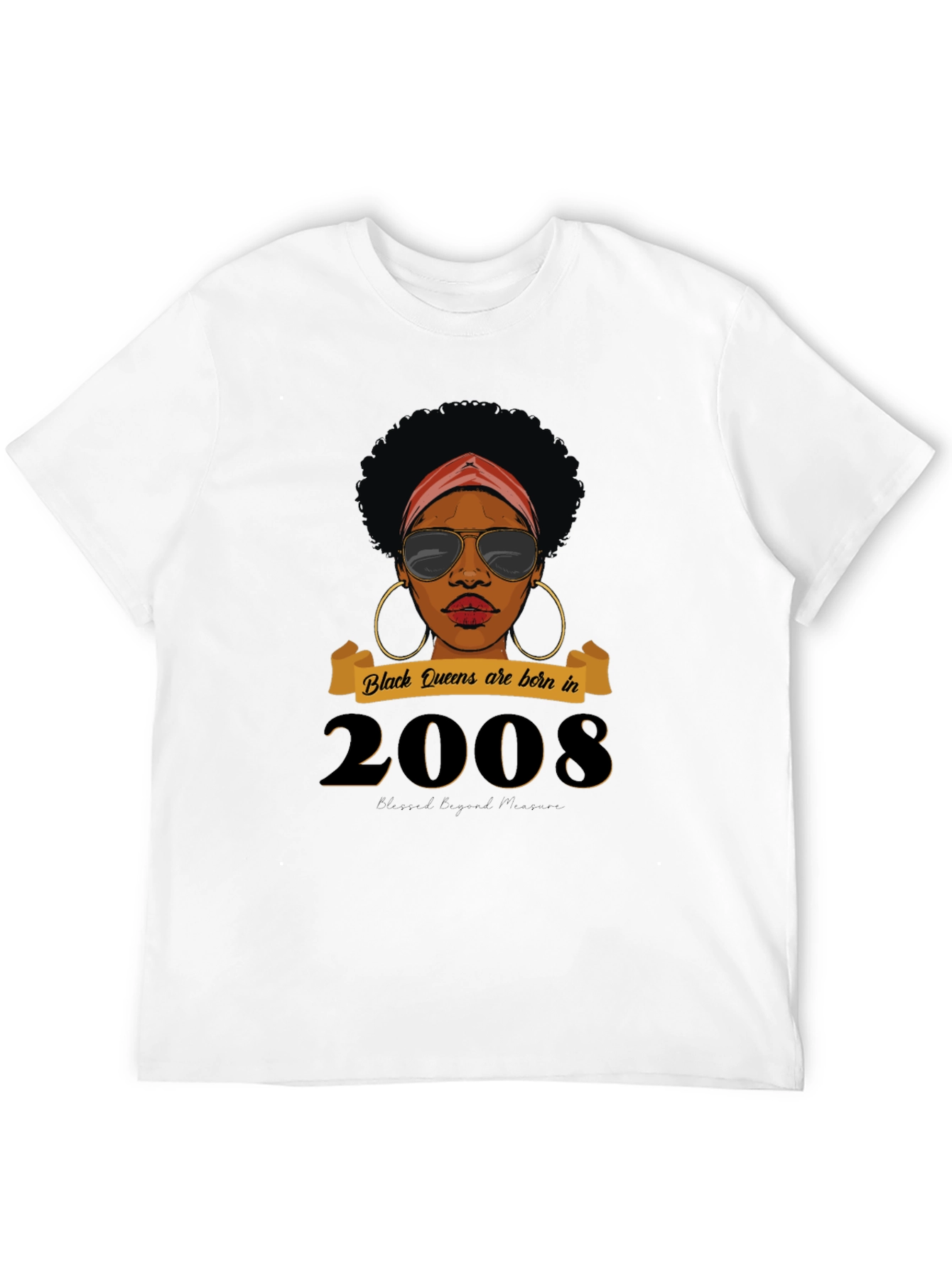 Camiseta Black Queens Nacidas en 2008